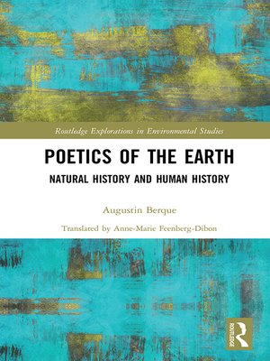 cover image of Poetics of the Earth